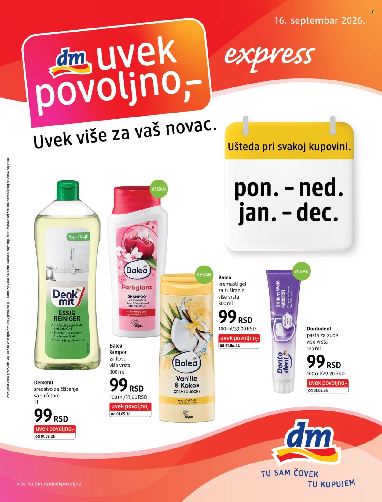 dm drogerie katalog. Stranica 1