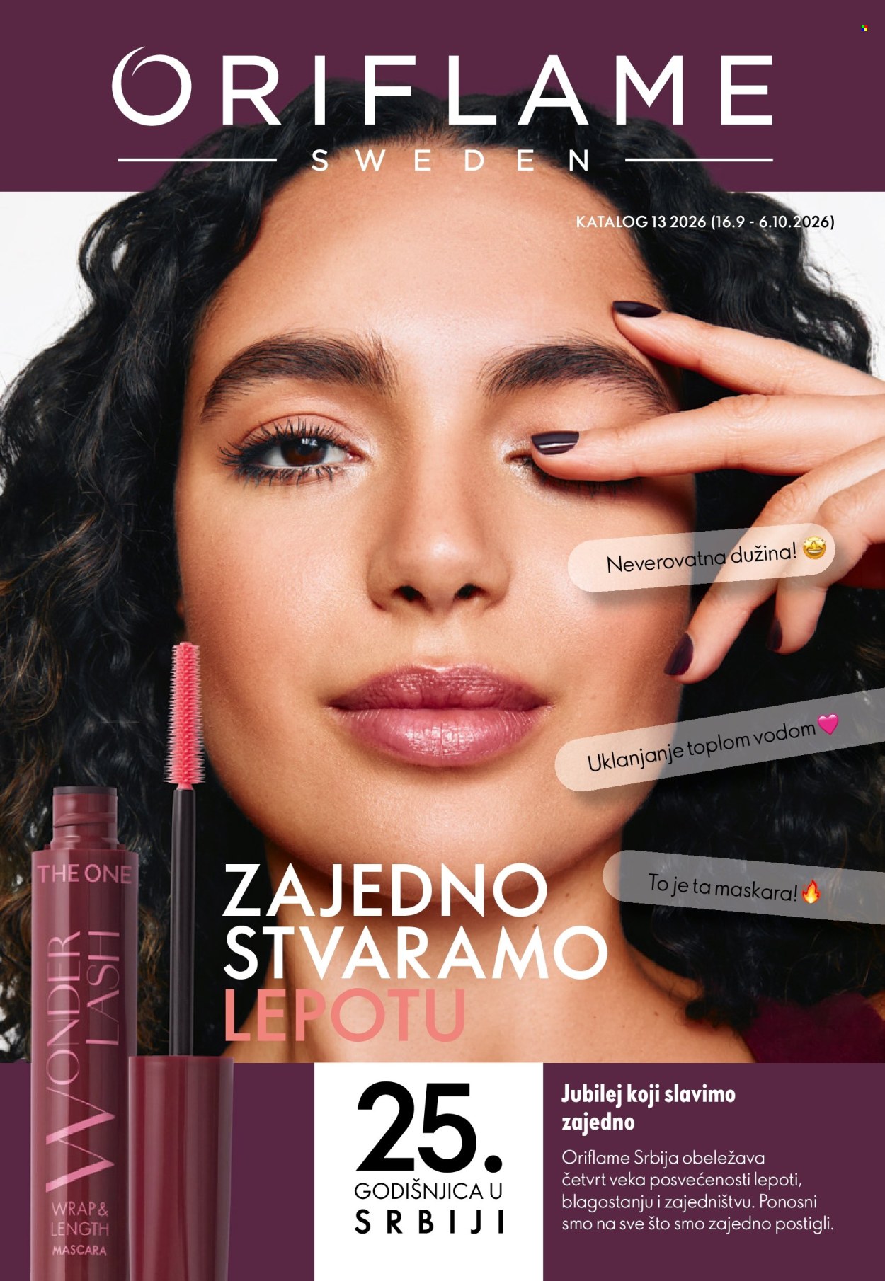Oriflame katalog - 16.09.2026 - 06.10.2026. Stranica 1