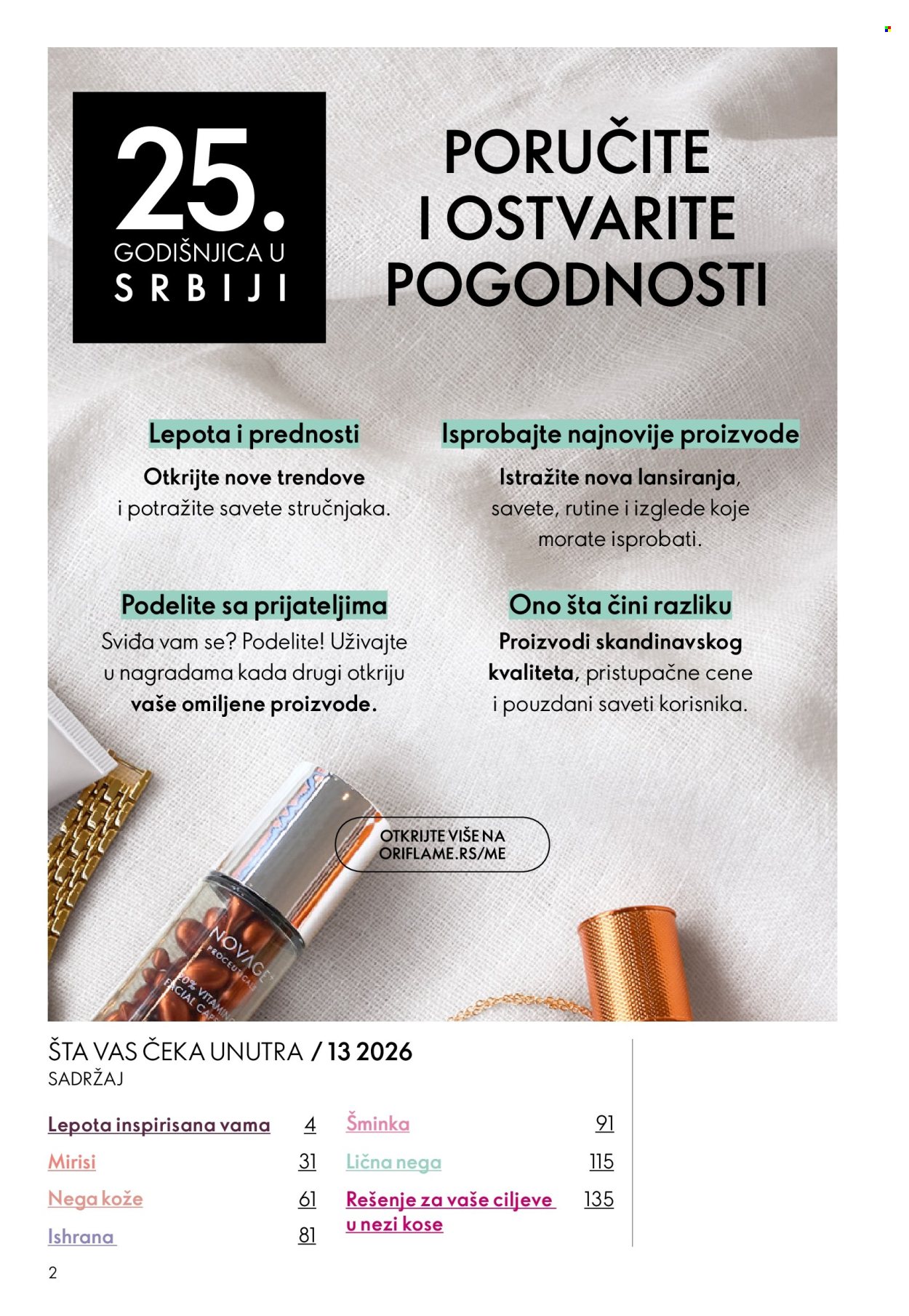 Oriflame katalog - 16.09.2026 - 06.10.2026. Stranica 2