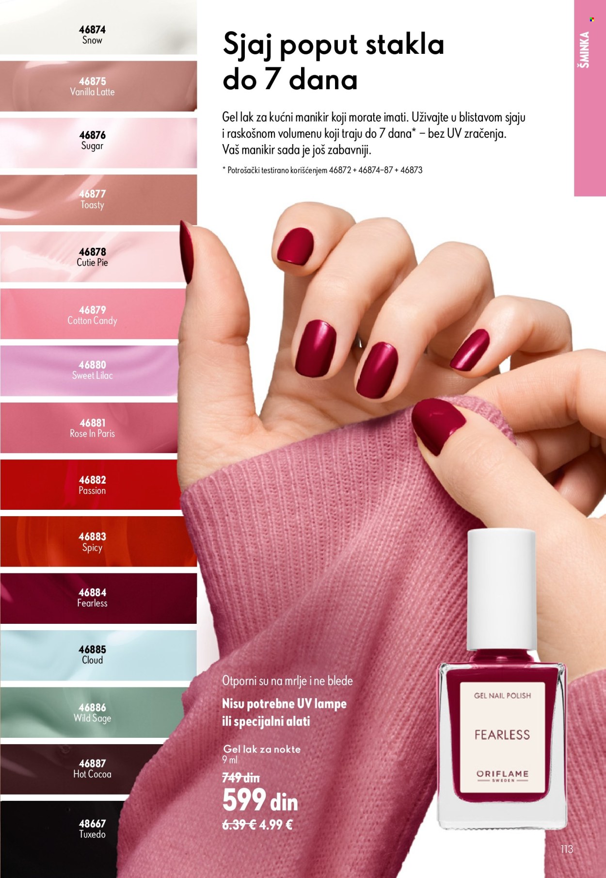 Oriflame katalog - 16.09.2026 - 06.10.2026. Stranica 113