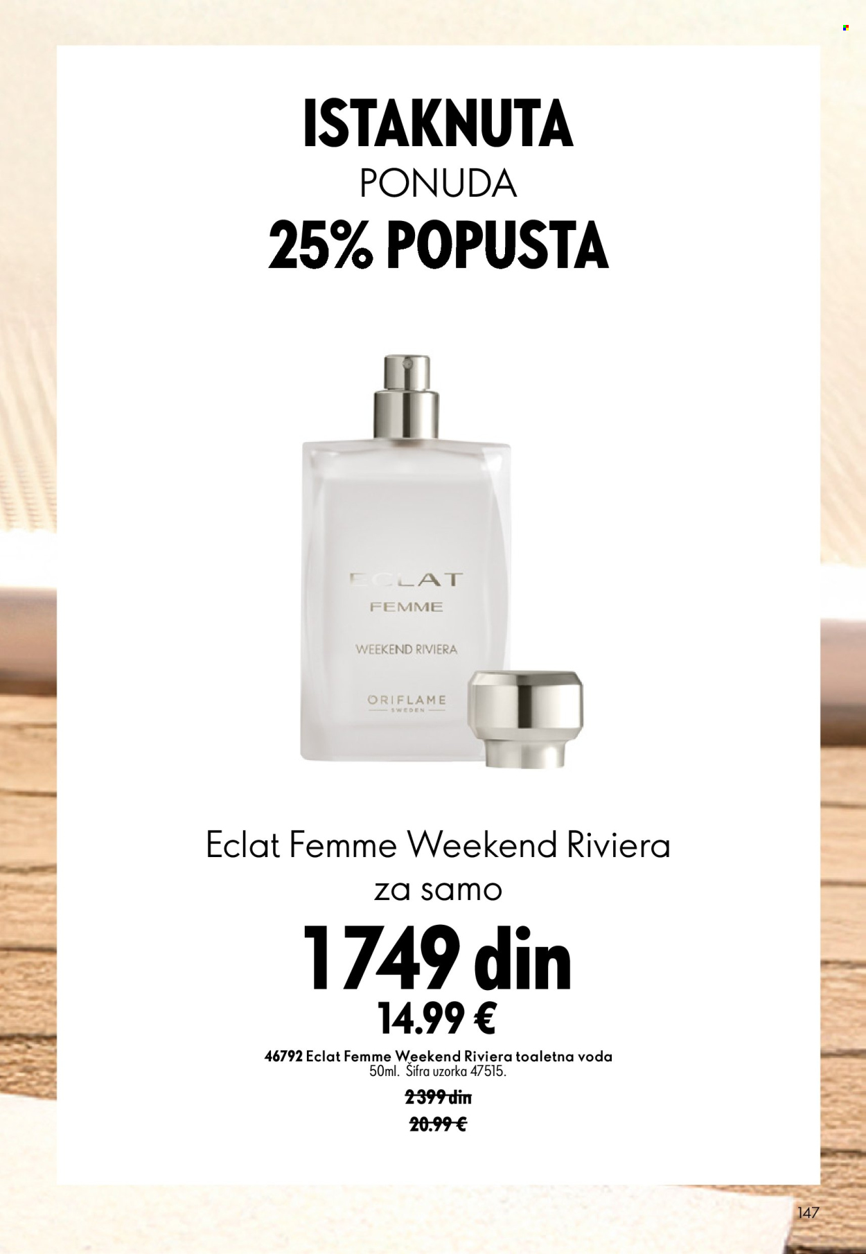 Oriflame katalog - 16.09.2026 - 06.10.2026. Stranica 147