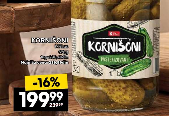 KORNIŠONI KPlus