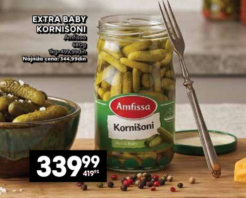 EXTRA BABY KORNIŠONI
