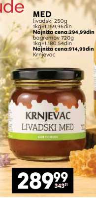 Krnjevac livadski med