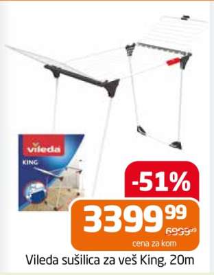 Vileda sušilica za veš King 20M