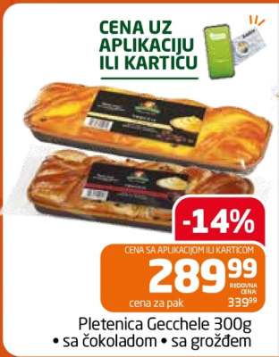 Pletenica Gecchele 300g