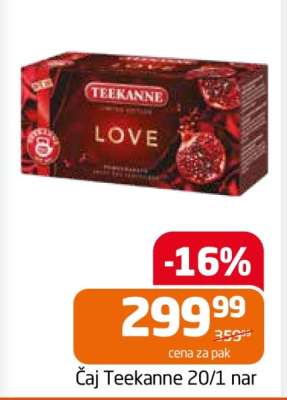 Čaj Teekanne 20/1 nar