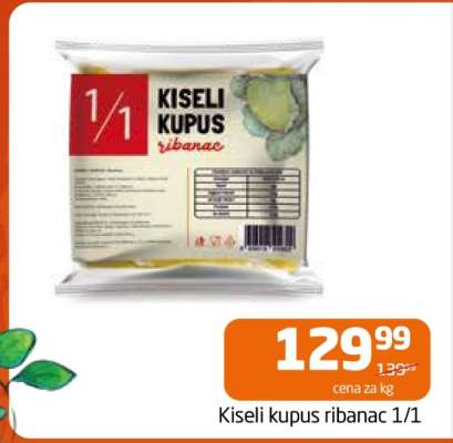 Kiseli kupus ribanac 1/1