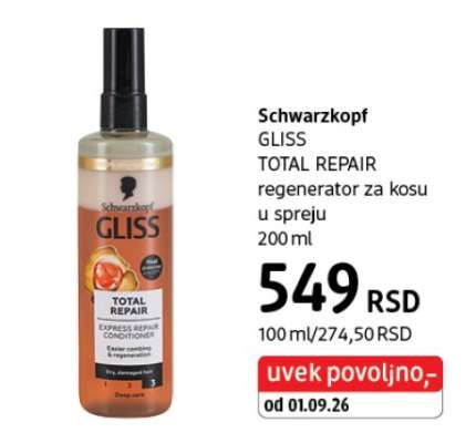 Schwarzkopf GLISS TOTAL REPAIR