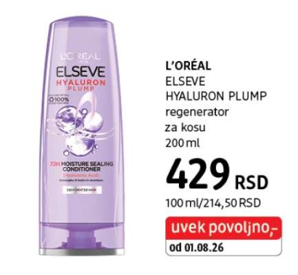 L'ORÉAL ELSEVE HYALURON PLUMP