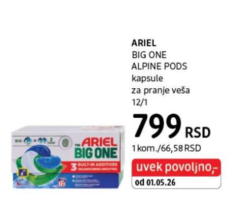 ARIEL BIG ONE ALPINE PODS