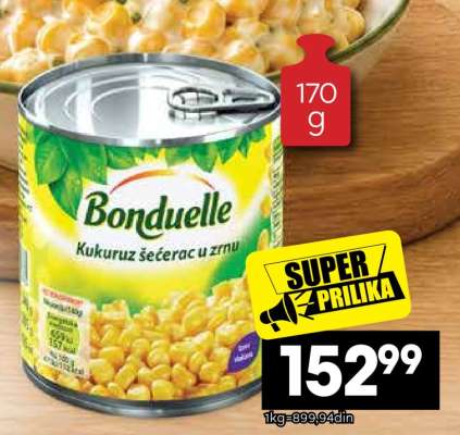 Bonduelle Kukuruz šećerac u zrnu