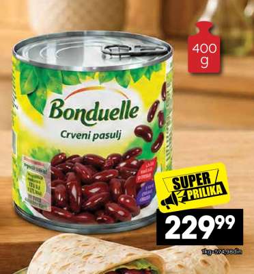 Bonduelle Crveni pasulj