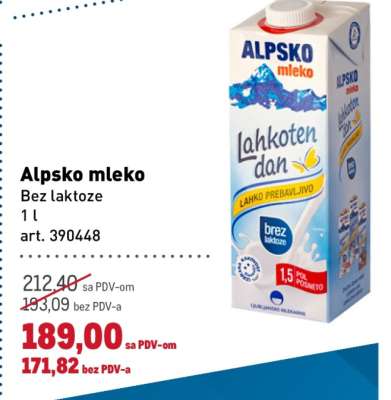 Alpsko mleko