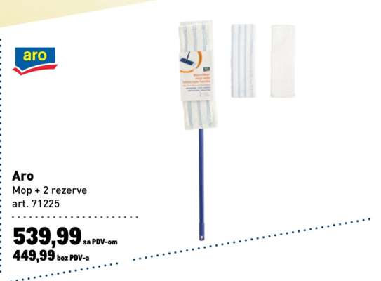 Aro Mop+2 rezerve