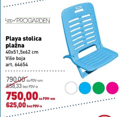 Playa stolica plažna