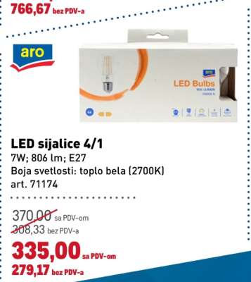 LED sijalice 4/1
