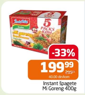 Instant špagete Mi Goreng 400g