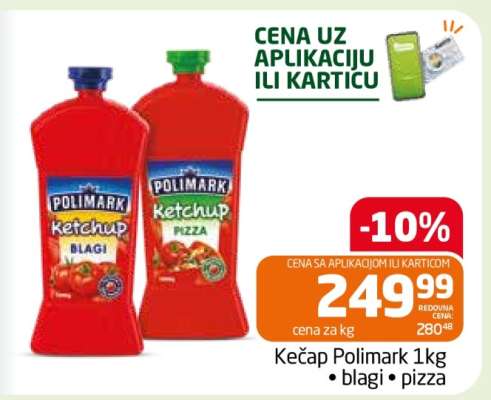 Kečap Polimark 1kg