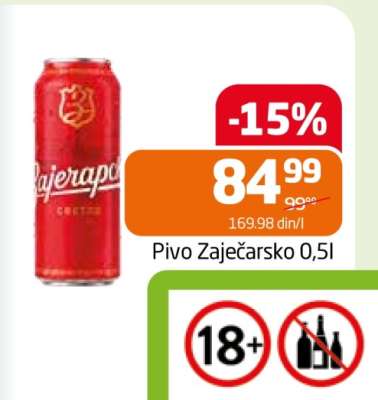 Pivo Zaječarsko 0.5l