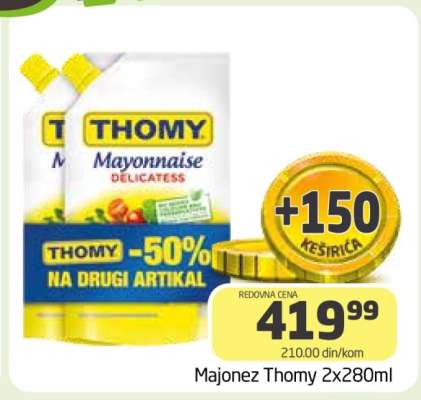 Majonez Thomy 2x280ml