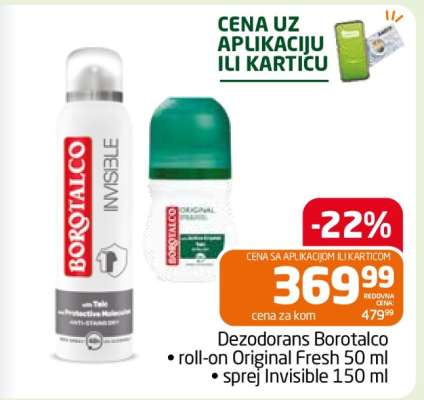 Dezodorans Borotalco