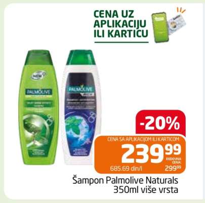 Šampon Palmolive Naturals