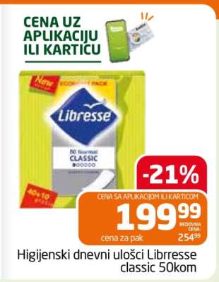 Libresse classic 50kom