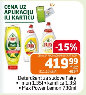 Deterdžent za sudove Fairy