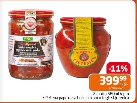 Zimnica 580ml Vipro