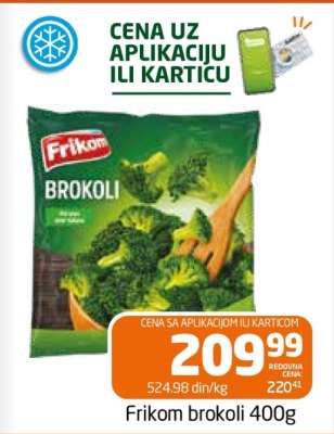 Frikom brokoli 400g