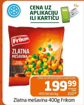 Zlatna mešavina 400g Frikom