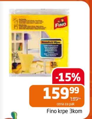 Fino krpe 3kom