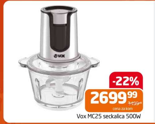 Vox MC25 seckalica 500W
