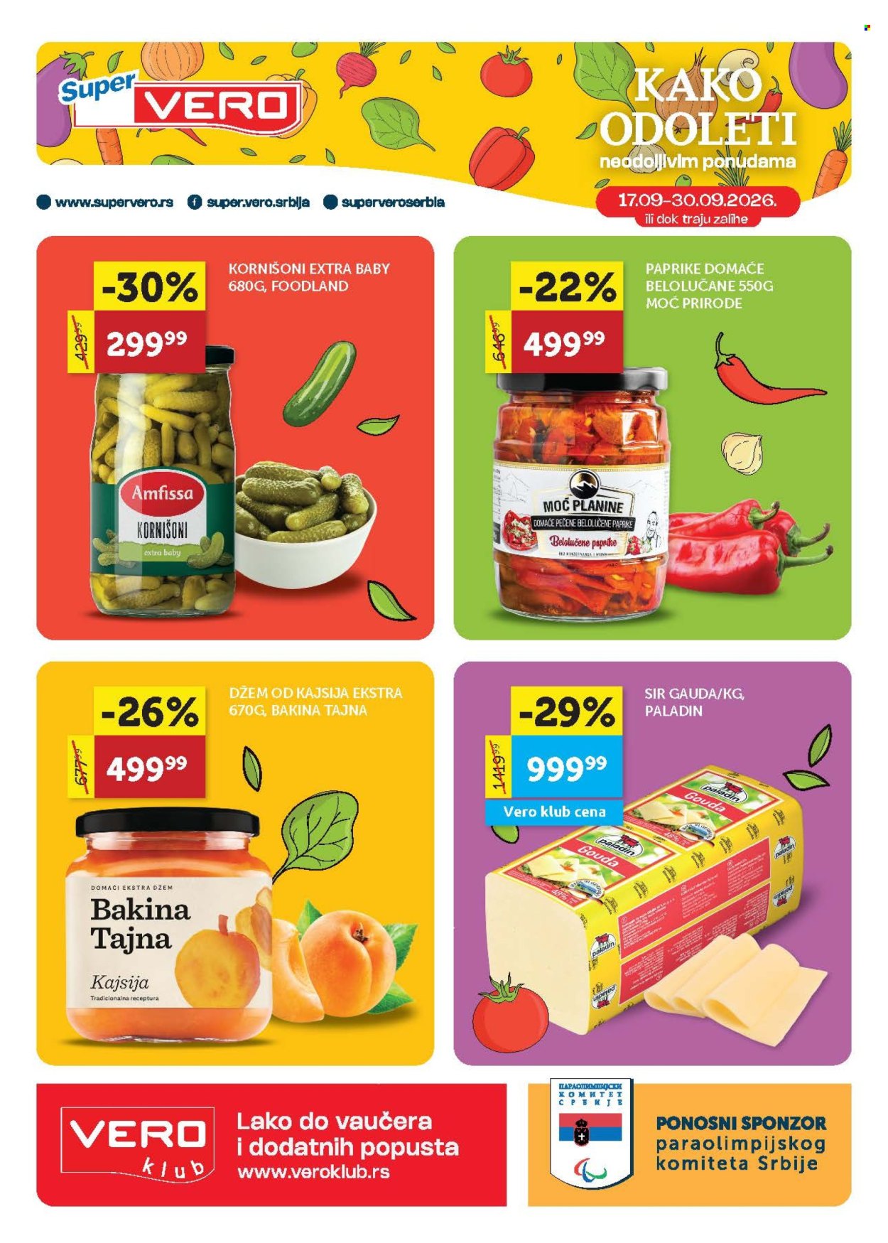 SuperVERO katalog - 17.09.2026 - 30.09.2026. Stranica 1
