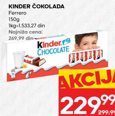 Kinder Čokolada