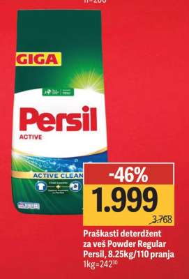 Praškasti deterdžent za veš Powder Regular Persil