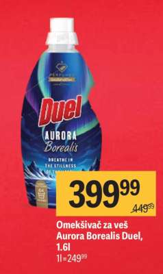 Omekšivač za veš Aurora Borealis Duel, 1.6l