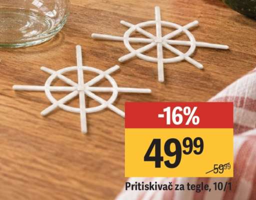 Pritiskivač za tegle 10/1