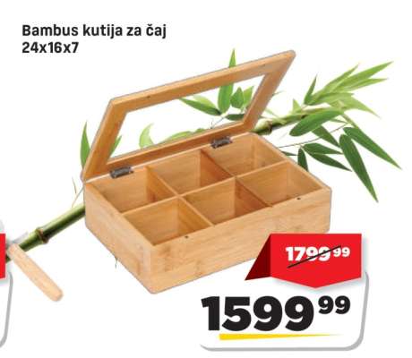 Bambus kutija za čaj