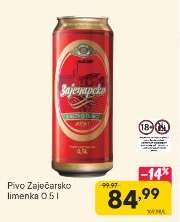Pivo Zaječarsko limenka 0.5 l