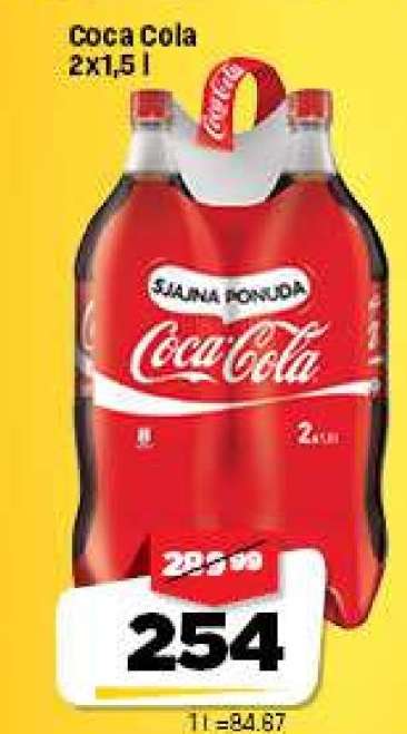 Coca Cola 2x1,5 l