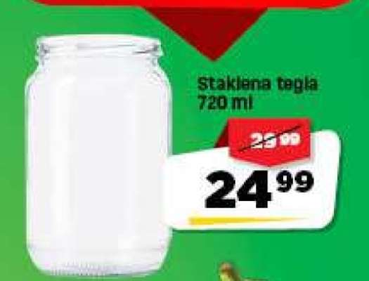 Staklena tegla 720 ml