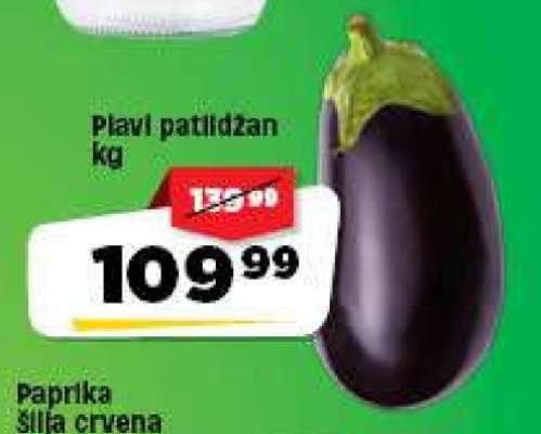 Plavi patlidžan kg