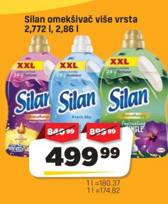 Silan omekšivač, više vrsta