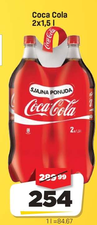 Coca Cola 2x1,5 l
