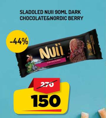 Sladoled Nuii 90ml Dark Chocolate & Nordic Berry