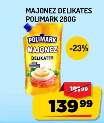 Majonez Delikates Polimark 280g