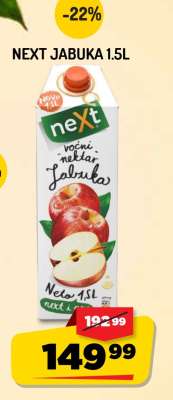 NEXT JABUKA 1.5L