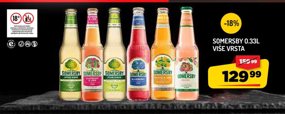 SOMERSBY, 0,33L